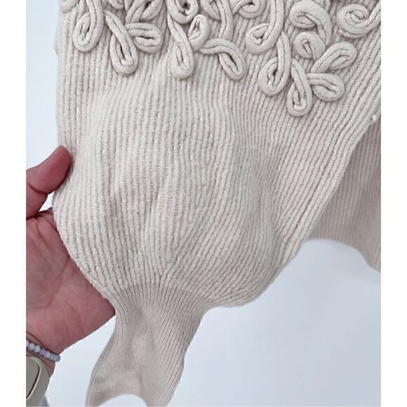 $445 Rebecca Taylor Sweater Womens Small Romantic Soft Feminine Whimsical Classy - Picture 12 of 15
